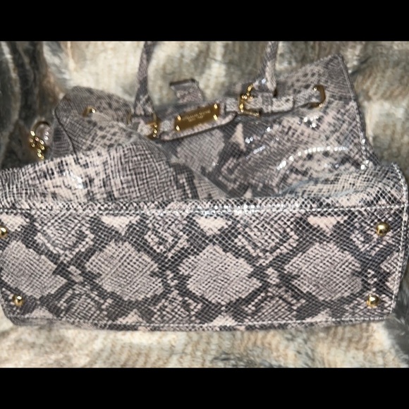 Michael Kors Large Embossed Python Bag - Picture 8 of 8